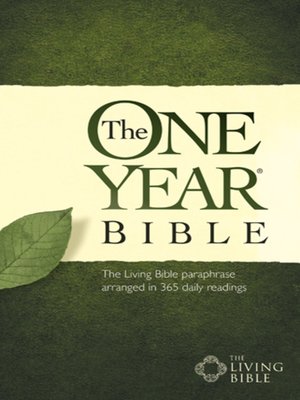 cover image of The One Year Bible TLB